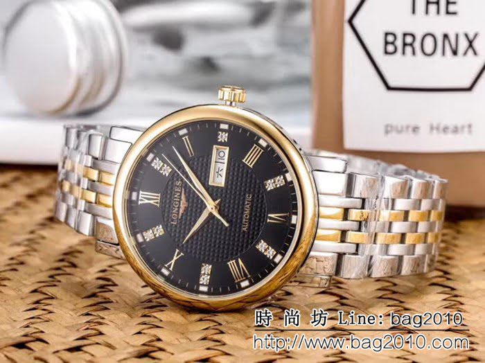 LONGINES浪琴 經典大三針 全自動機械 精品男士腕表 WSS2303